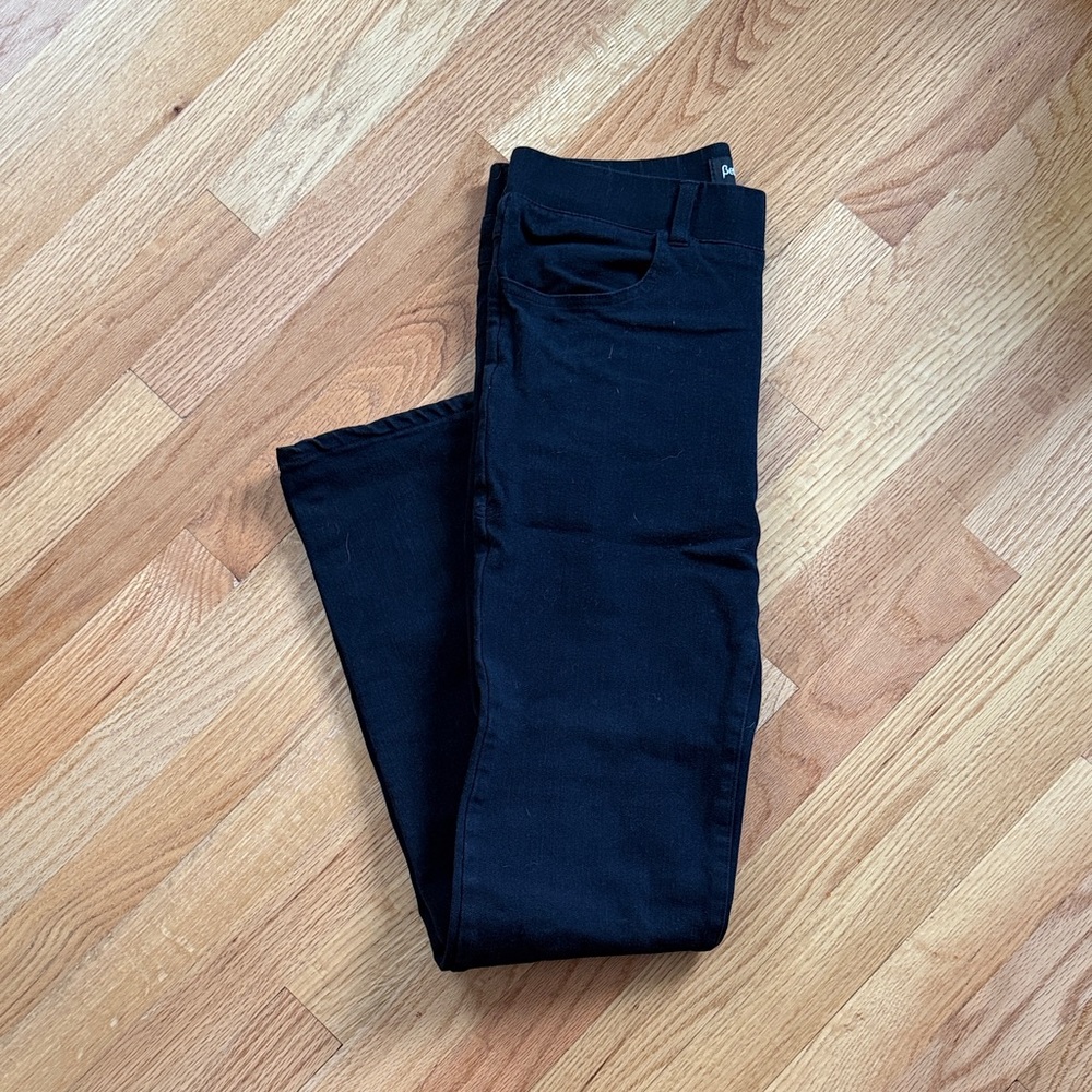 Betabrabd Black Denim Stretch Pants